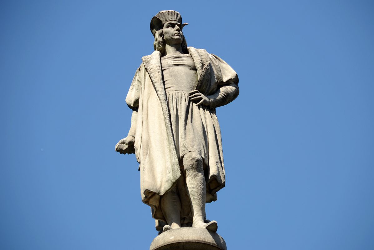 13 Columbus Monument Was Created By Italian Sculptor Gaetano Russo In New York Columbus Circle